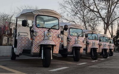 City Tours – 6 seats private ecological tuk tuk