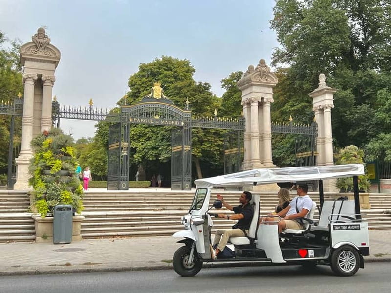 Madrid: Discover the City by Private Electric Tuk Tuk - The Prado area and the Literary Quarter