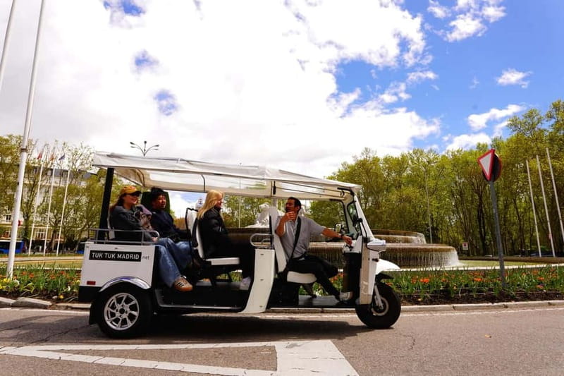 Madrid: Discover the City by Private Electric Tuk Tuk - Cibeles, Alcalá, and the grand Madrid avenues