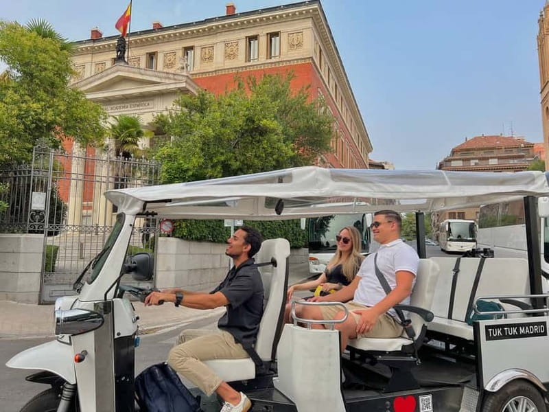 Madrid: Discover the City by Private Electric Tuk Tuk - From the Royal Palace to Plaza Mayor