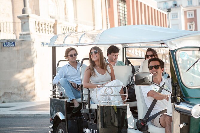 Madrid Expert Tour with Local Guide in Eco Tuk Tuk Private - Santa Ana, San Francisco, and the cathedral