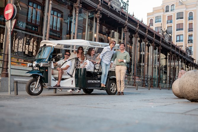 Madrid Express Tour with Local Guide in Eco Tuk Tuk Private - Cibeles, Neptune, and Madrid’s football traditions