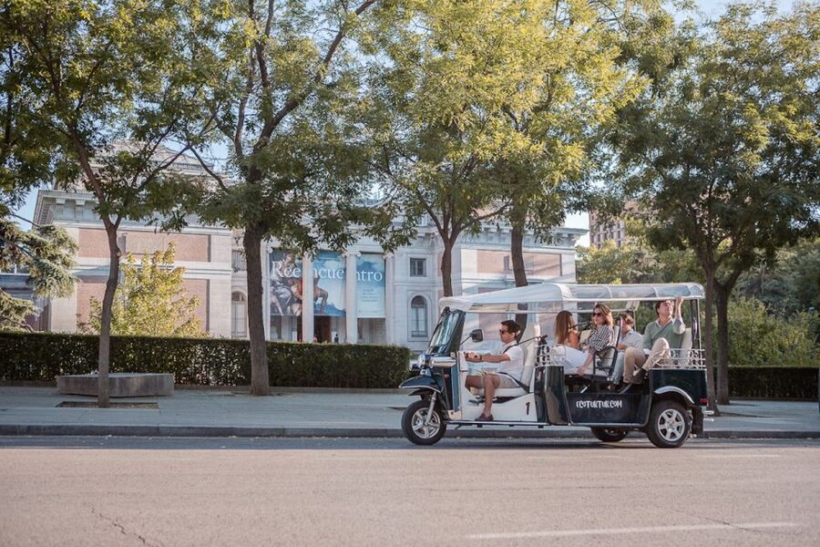 Madrid: Private City Tour by Eco Tuk Tuk - Starting Beside the Royal Palace at Calle de Bailén