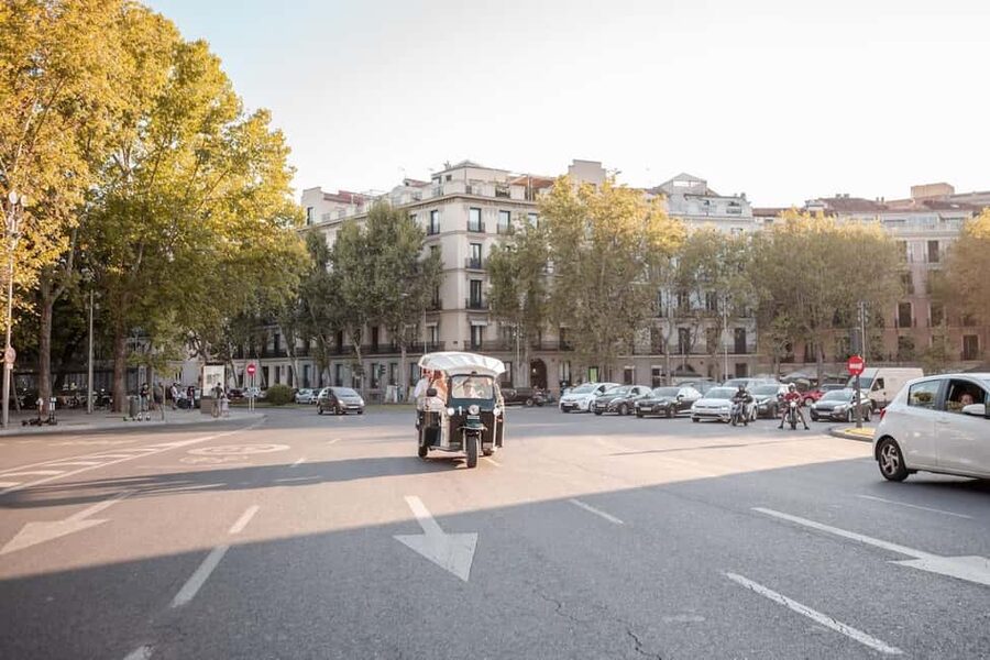 Madrid: Private City Tour by Eco Tuk Tuk - Almudena Cathedral and the Royal Palace Exterior