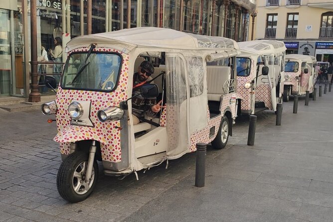 Madrid Sightseeing Tuk Tuk Tours - San Miguel Market, La Latina, and San Isidro