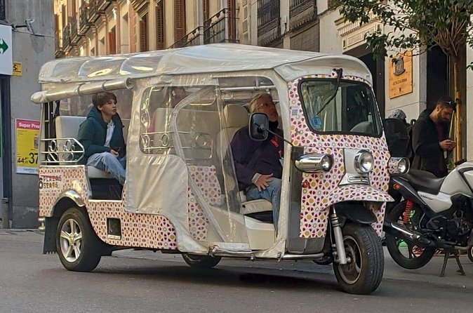 Madrid Sightseeing Tuk Tuk Tours - Las Letras and the Prado district