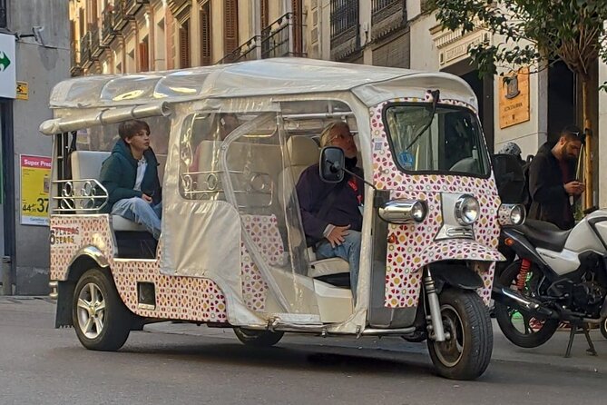 Madrid Sightseeing Tuk Tuk Tours - Retiro, Alcalá, and Salamanca