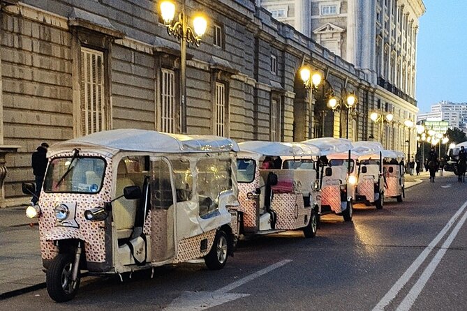 Madrid Sightseeing Tuk Tuk Tours - Royal Palace, Almudena Cathedral, and Plaza de la Villa