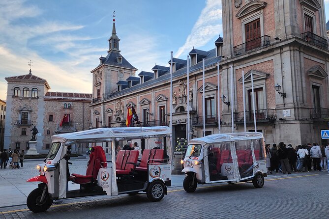 Madrid Tuk Tuk & Olé Experience – Private 1.5h Cultural Tour - Key points to know before booking