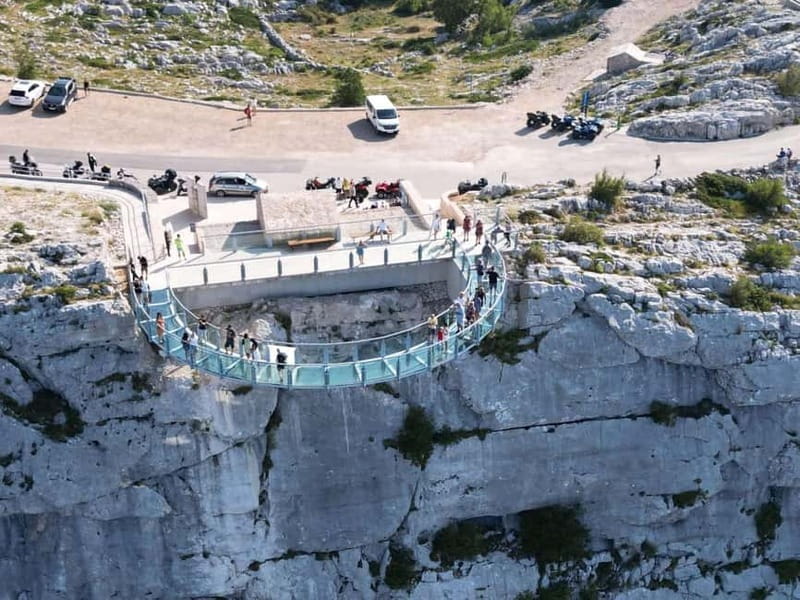 Makarska: Skywalk Tuk-Tuk Tour with Skip-the-Line Ticket - Arriving at Biokovo Skywalk