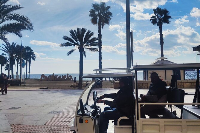 Malaga by Tuk Tuk i : 1 or 2 hours Private city tour - Drivers, conversation, and the private format