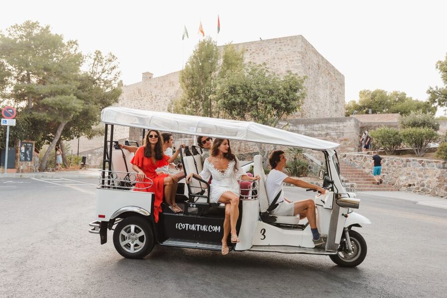 Malaga: Private City Tour by Eco Tuk Tuk - What the guides add