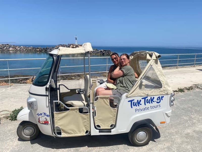 Malia: Sissi and Beyond Tuk Tuk Tour with Raki and Honey - A breezy way to connect Malia and Sissi