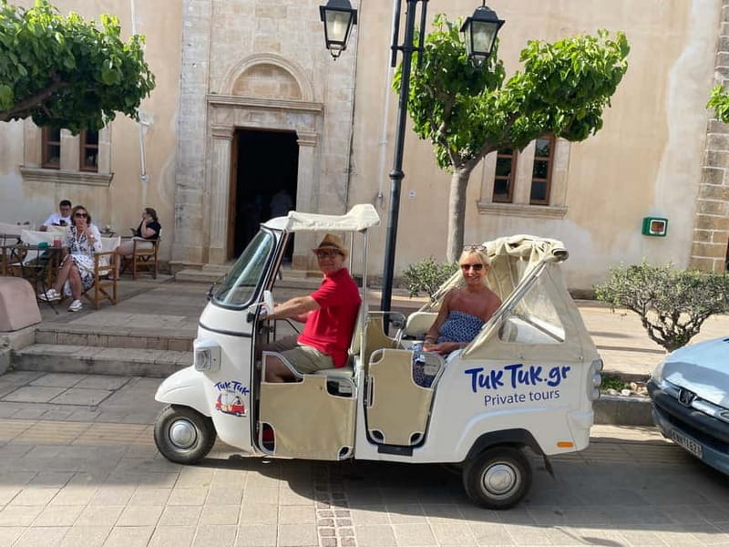 Malia: Sissi and Beyond Tuk Tuk Tour with Raki and Honey - Forty minutes beside the harbor in Sissi