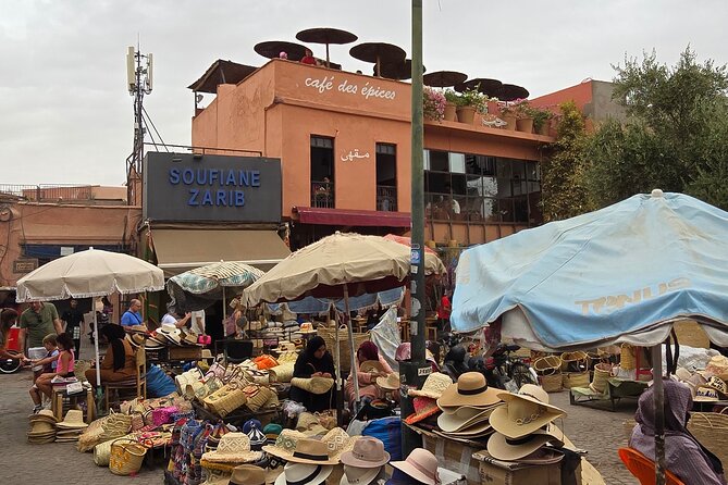 Marrakech Private Tuk Tuk Tour with Expert Guide - Koutoubia Mosque and the skyline of Marrakech