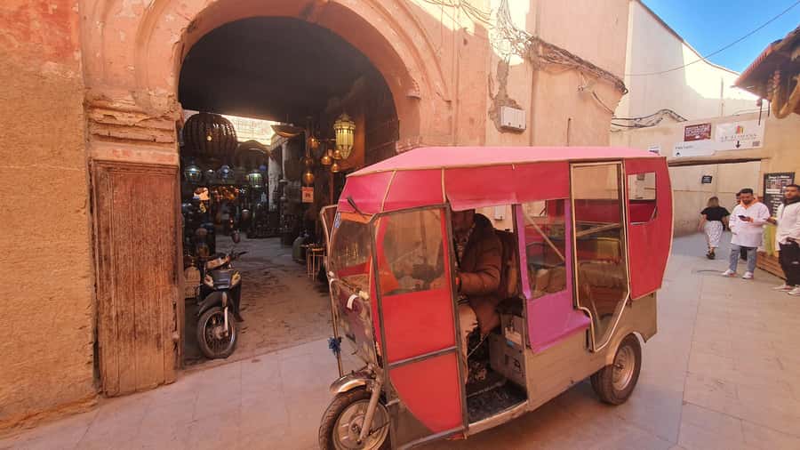 Marrakech Tuk-Tuk Tour with Photography Museum+Secret Garden - Gueliz, markets, and the changing face of Marrakech