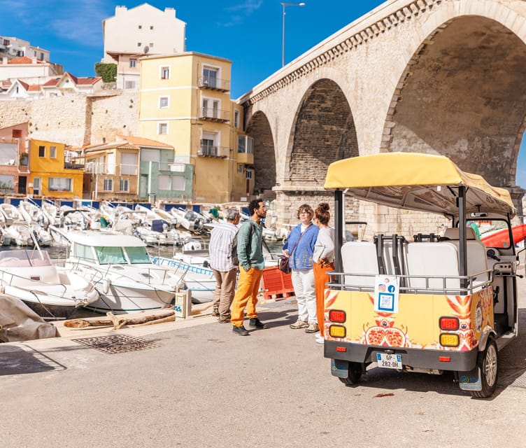 Marseille: Explore the historic Panier district in an electric Tuk Tuk - Old Port views and Notre-Dame de la Garde