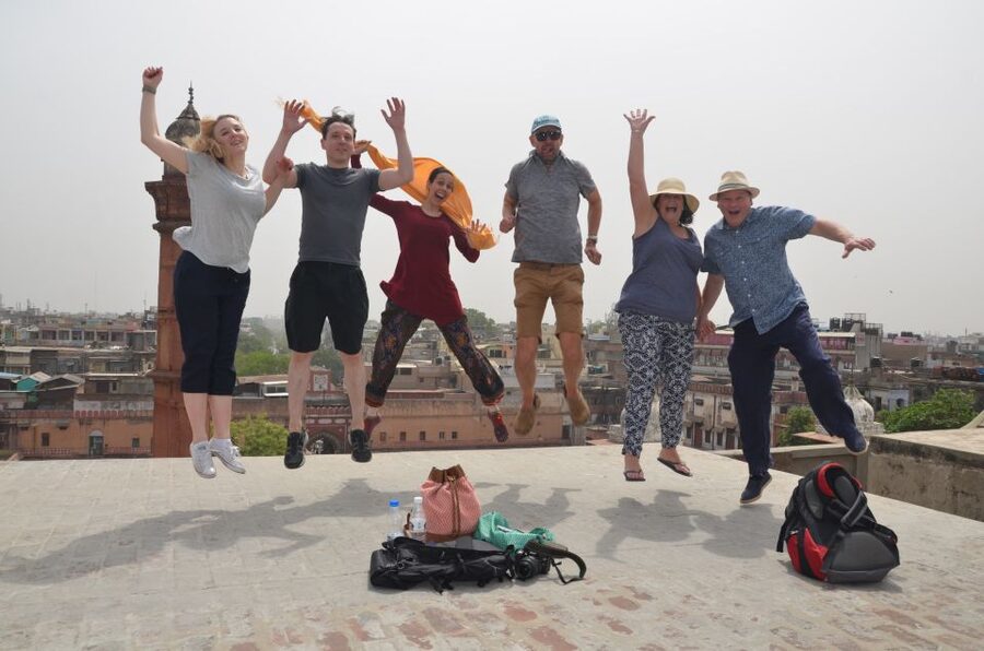 Masterji Kee Haveli-Rickshaw ride, Food& Cultural experience - Breakfast, masala chai and the first market lanes