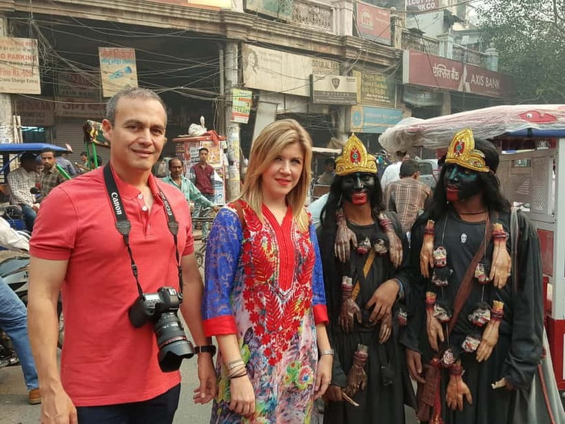 Masterji Kee Haveli-Rickshaw ride, Food& Cultural experience - Rooftops above the spice market