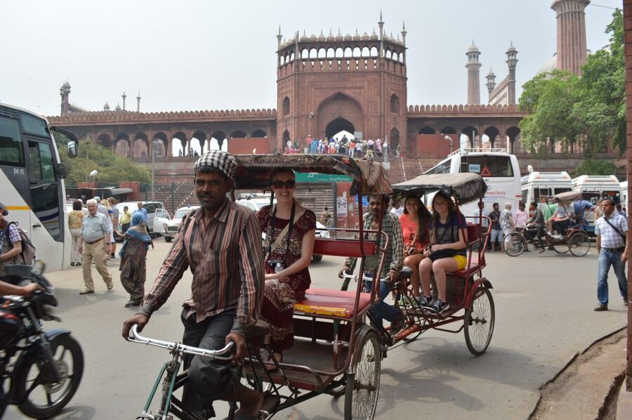 Masterji Kee Haveli-Rickshaw ride, Food& Cultural experience - The final meal inside Masterji Kee Haveli