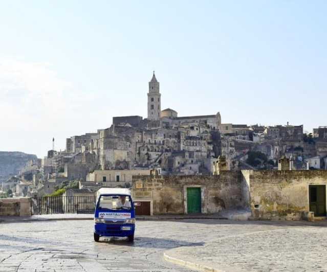 Matera: City Center and Murgia Park Porter Tuk-Tuk Tour - Why the Ape Calessino works well in Matera
