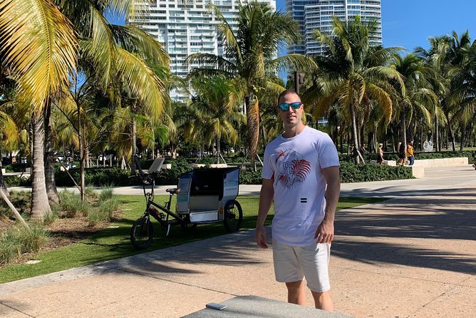 Miami Beach Pedicab Tour - South Pointe Park and the water views