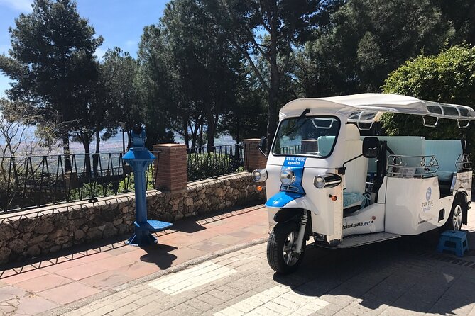 Mijas: Panoramic city tour in an electric Tuk Tuk - Barrio Santana, a quieter side of Mijas