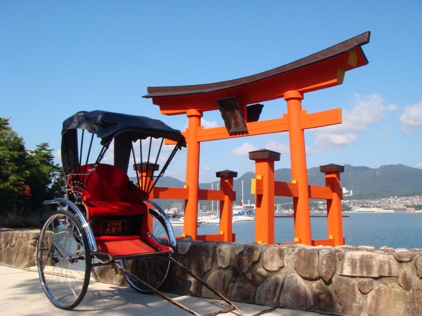 Miyajima: Private Rickshaw Tour to Itsukushima Shrine - The 70-minute route and Daishoin Temple