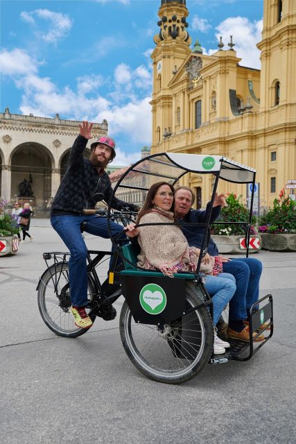 Munich: City Highlights Rickshaw Tour - Key points at a glance