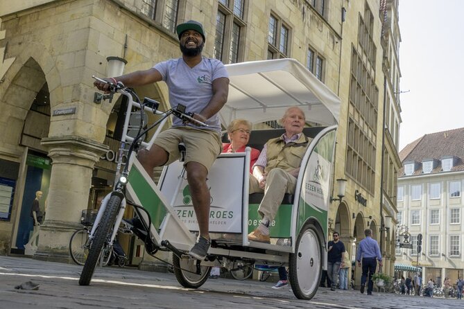 Münster Unpacked Tour : Rickshaw City Tour with Guide - St Lambert’s Church and Münster’s stranger stories