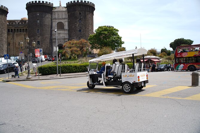 Naples in Tuk Tuk between Panoramas, Castles and Coffee Break - Castel dell’Ovo and Borgo Marinari