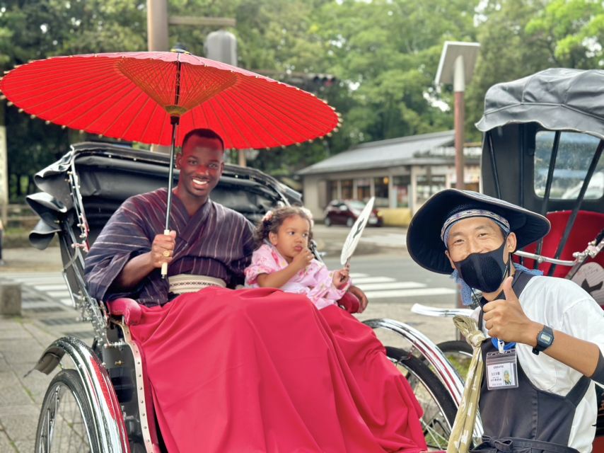 Nara: Cultural Heritage Tour by Rickshaw - The 190-minute heritage route through Nara