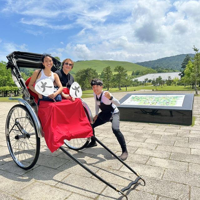 Nara: Cultural Heritage Tour by Rickshaw - The 70-minute Mt. Wakakusa and deer ride