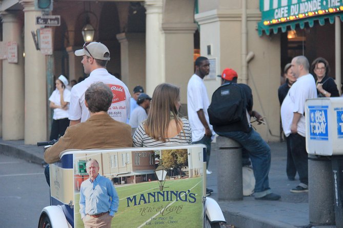 New Orleans Pedicab French Quarter Tour - One hour through the Vieux Carré