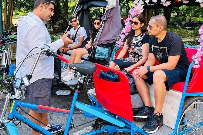 New York Central Park Guided Pedicab Tour - Starting at Columbus Circle and the southern park