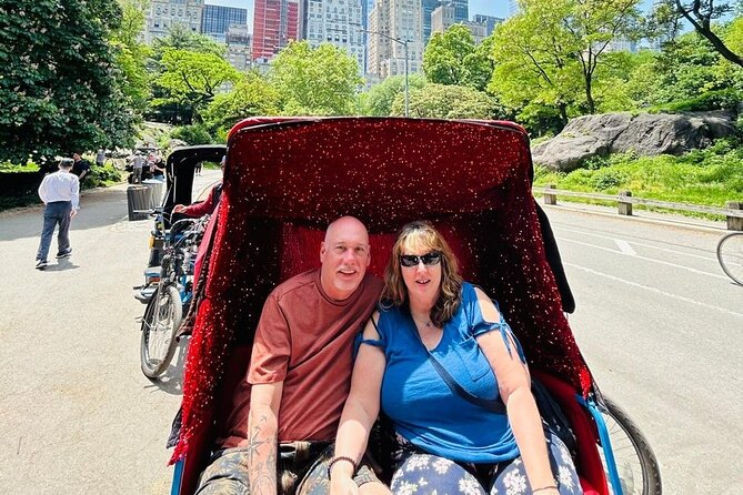 New York Central Park Guided Pedicab Tour - Strawberry Fields and the western side