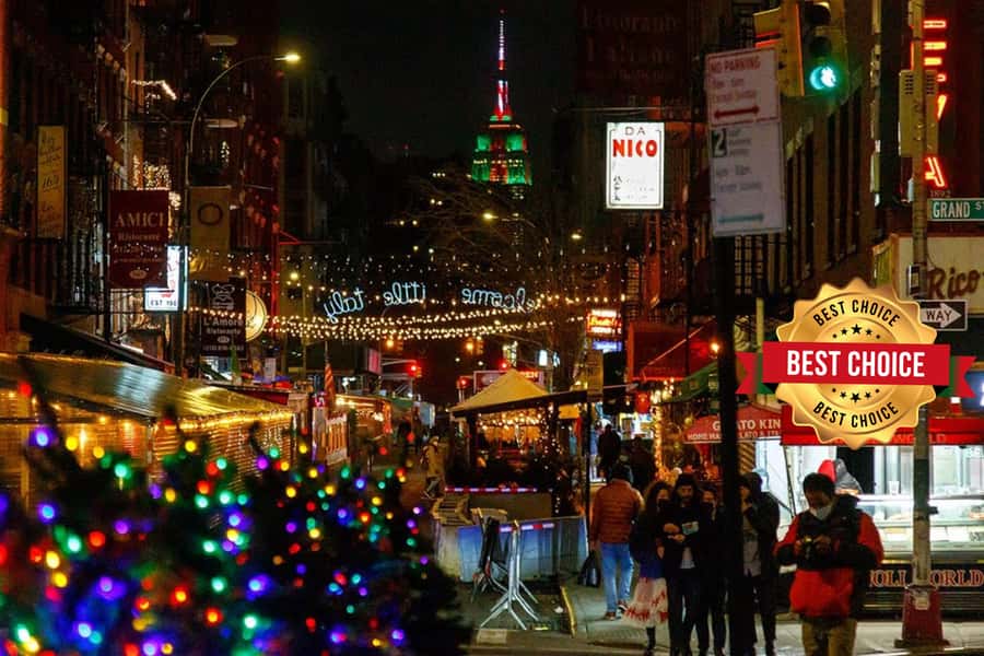New York: Rockefeller Center Christmas Tree Pedicab Tour - Starting near Central Park South