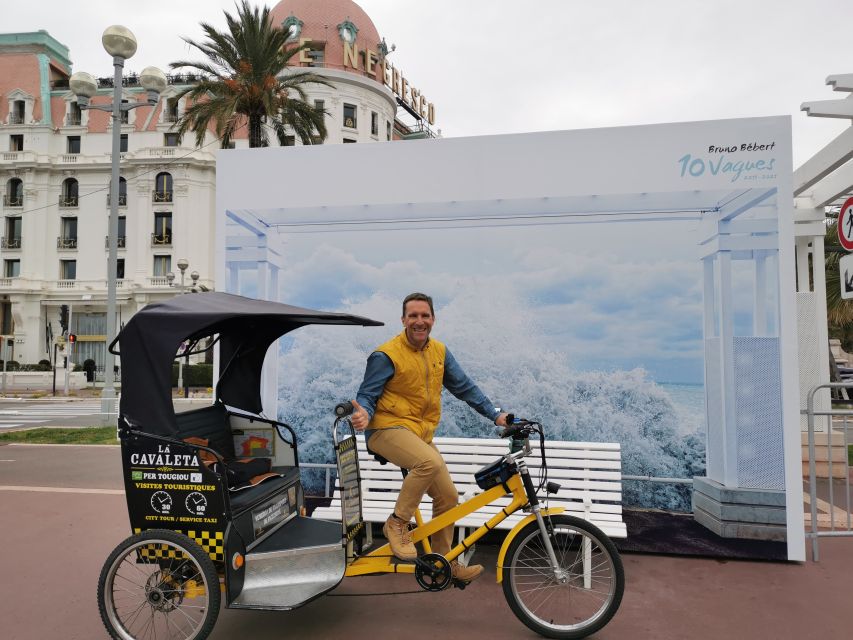 Nice: Electric Rickshaw City Tour with Local Guide - Seeing Nice from an electric rickshaw