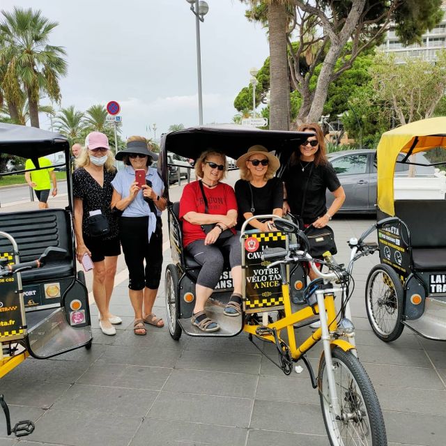 Nice: Electric Rickshaw City Tour with Local Guide - The Promenade des Anglais from Negresco to Rauba-Capeu