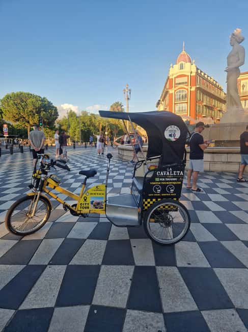 Nice: Electric Rickshaw City Tour with Local Guide - Place Garibaldi, the port, and La Réserve