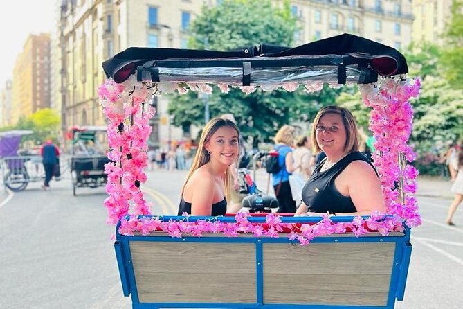 NYC Central Park guided Pedicab Tour - 1 hour - Cherry Hill and Bow Bridge