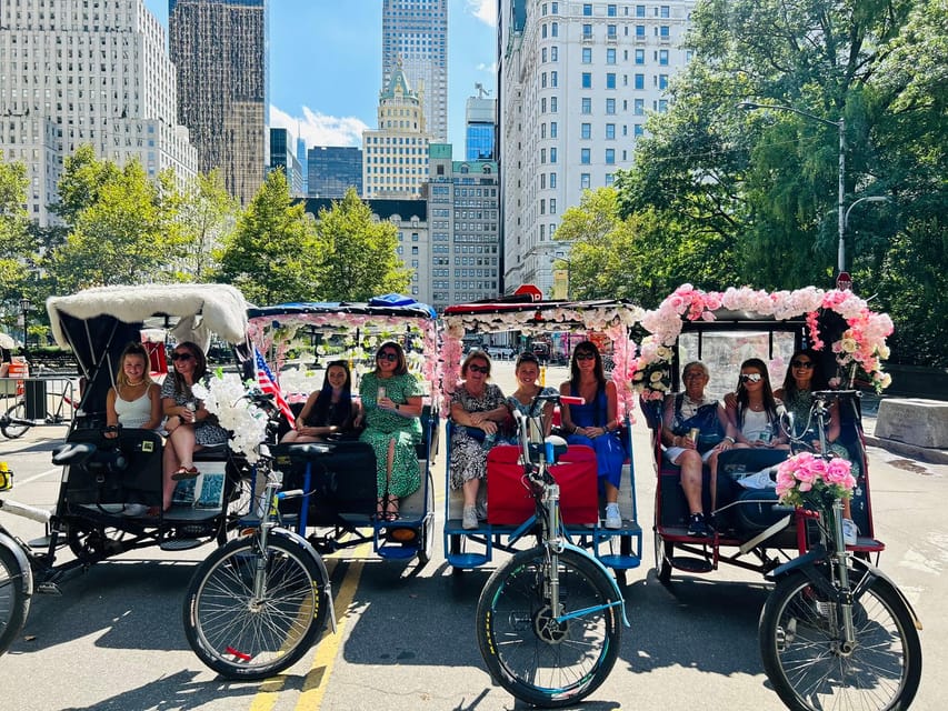 NYC: Central Park Guided Pedicab Tour - Key points to know before you book