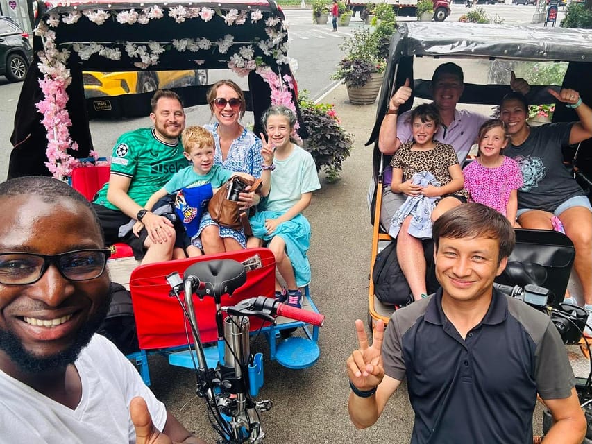 NYC: Central Park Guided Pedicab Tour - Strawberry Fields and the Dakota Building