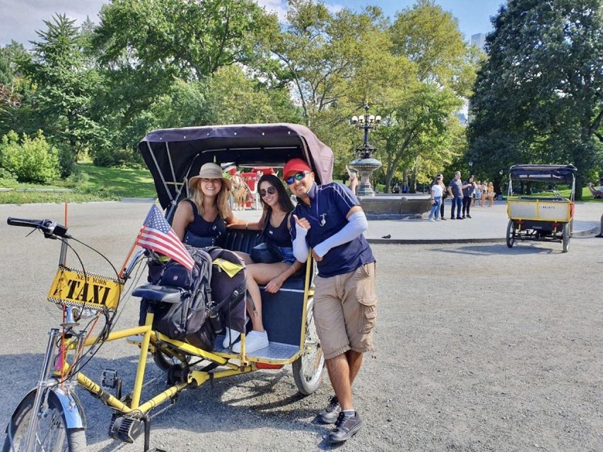 NYC: Central Park Pedicab Highlights Tour - Key points to know before you book