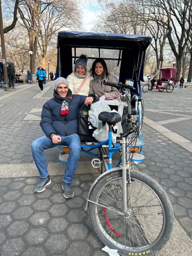 NYC: Central Park Pedicab Tour - Strawberry Fields and the west side of the park