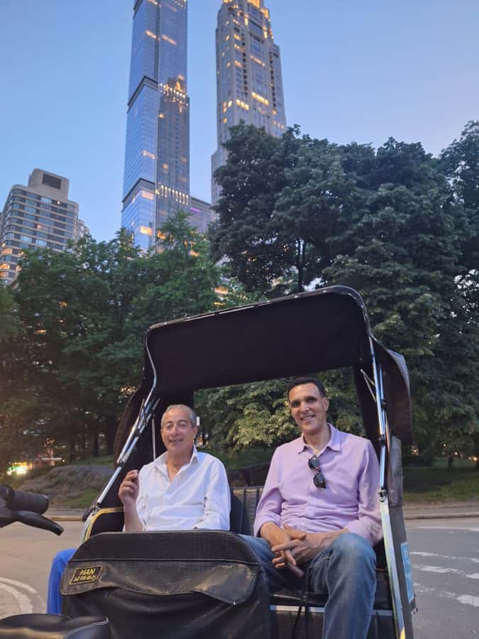 NYC: Central Park Pedicab Tour - Bow Bridge and Cherry Hill