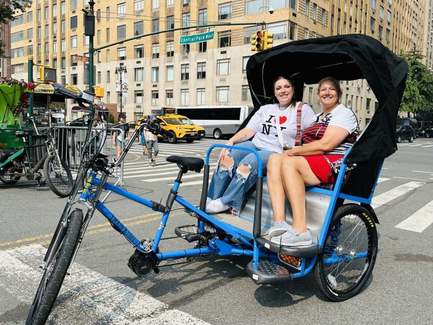 NYC: Central Park Pedicab Tour and Natural History Access - Strawberry Fields and the Imagine mosaic