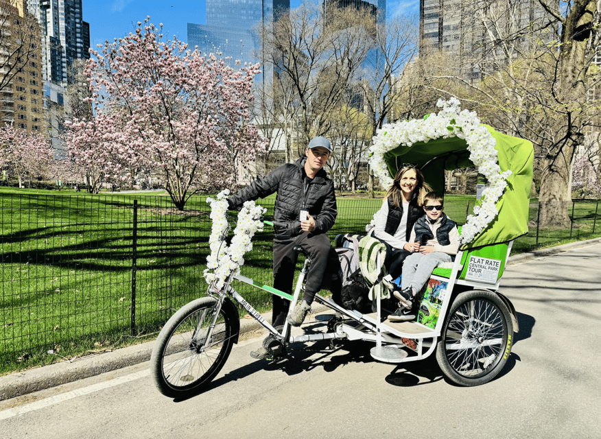NYC: Central Park Rickshaw Tour / Private and Guided - Key points to know before booking