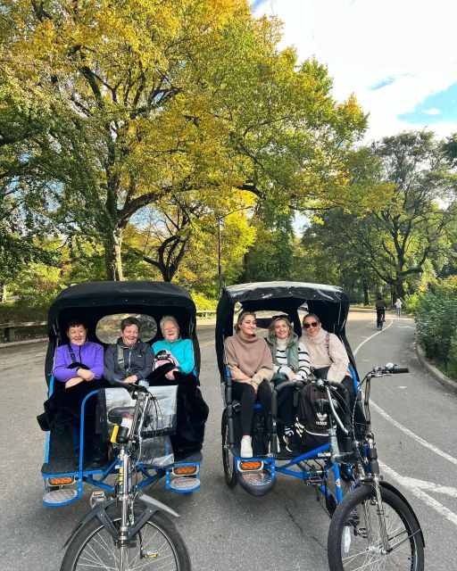 NYC: Guided Central Park Pedicab Private Tour - Meeting at 1429 6th Ave