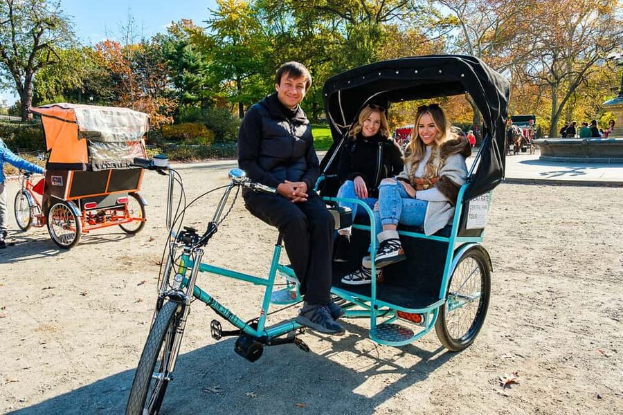 NYC: Guided Central Park Private Pedicab Tour - Bethesda Terrace and Fountain